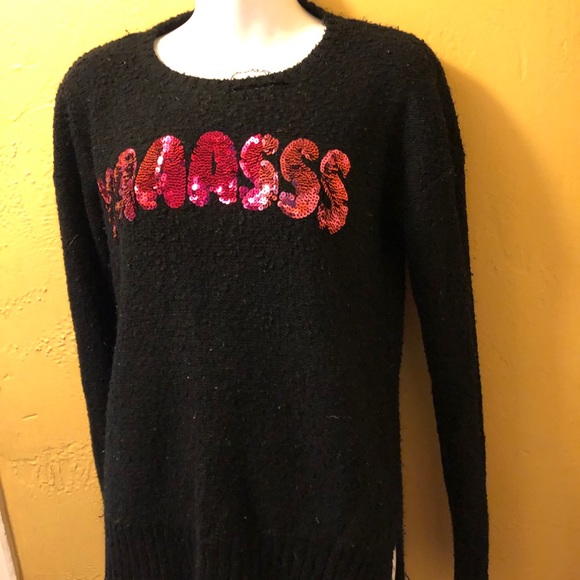 YAAASSS Sequin Sweater - Picture 4 of 5